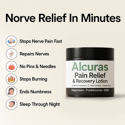 Alcuras Neuropathy Pain Relief & Repair Lotion🔥