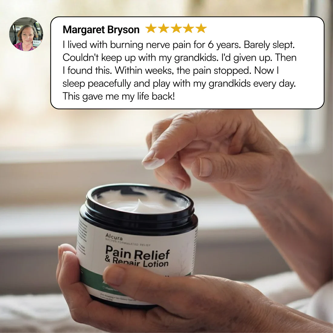 Alcura Neuropathy Pain Relief & Repair Lotion🔥