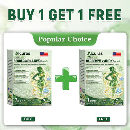🔥Official Store| 🧑‍⚕️Alcuras™ Moringa × Berberine × AMPK 8-Benefit Slimming & Metabolic Nano Microneedle Patch 🇺🇸  Just once a day · Visible changes in 7 days  ✅ For obesity, loose skin, diabetes, sleep apnea, joint issues, and more