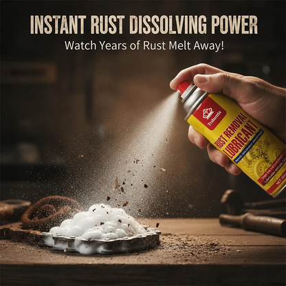 🔥Anti-Rust Lubricating Spray & Rust Remover🔥