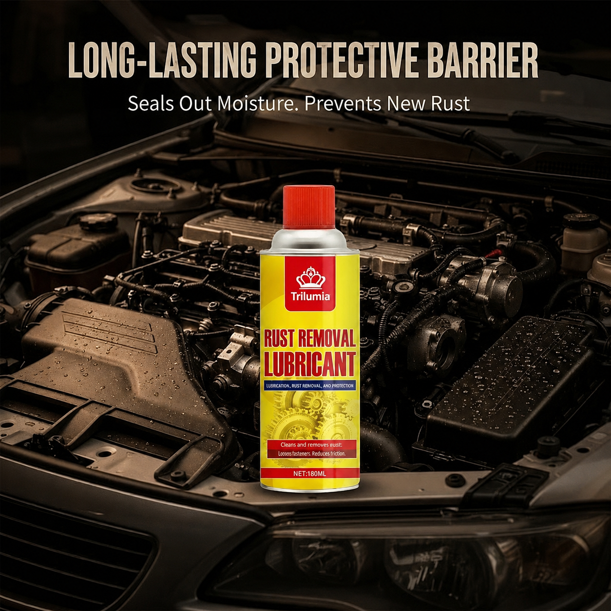 🔥Anti-Rust Lubricating Spray & Rust Remover🔥