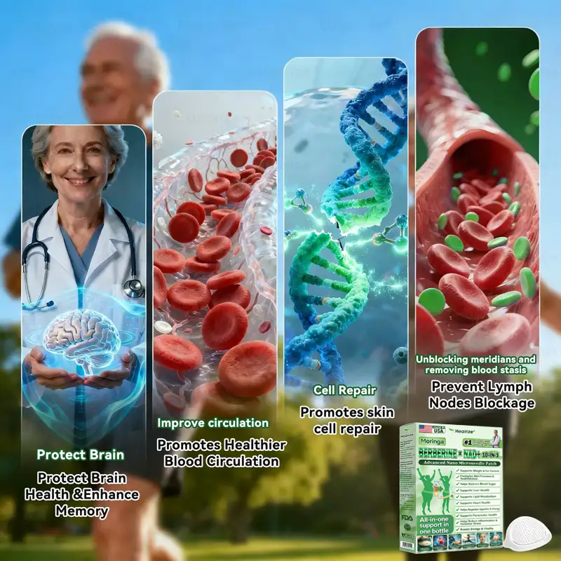 🔥🇺🇸 𝐎𝐟𝐟𝐢𝐜𝐢𝐚𝐥 𝐔𝐒 𝐒𝐭𝐨𝐫𝐞 | 🧑‍⚕️🩺 𝐇𝐞𝐚𝐥𝐫𝐢𝐳𝐞® Moringa · Berberine × NAD+ 𝟏𝟎-𝐢𝐧-𝟏 𝐀𝐝𝐯𝐚𝐧𝐜𝐞𝐝 𝐍𝐚𝐧𝐨 𝐌𝐢𝐜𝐫𝐨𝐧𝐞𝐞𝐝𝐥𝐞 𝐏𝐚𝐭𝐜𝐡 — 𝐎𝐧𝐜𝐞 𝐃𝐚𝐢𝐥𝐲, 𝐕𝐢𝐬𝐢𝐛𝐥𝐞 𝐑𝐞𝐬𝐮𝐥𝐭𝐬 𝐢𝐧 𝟕 𝐃𝐚𝐲𝐬