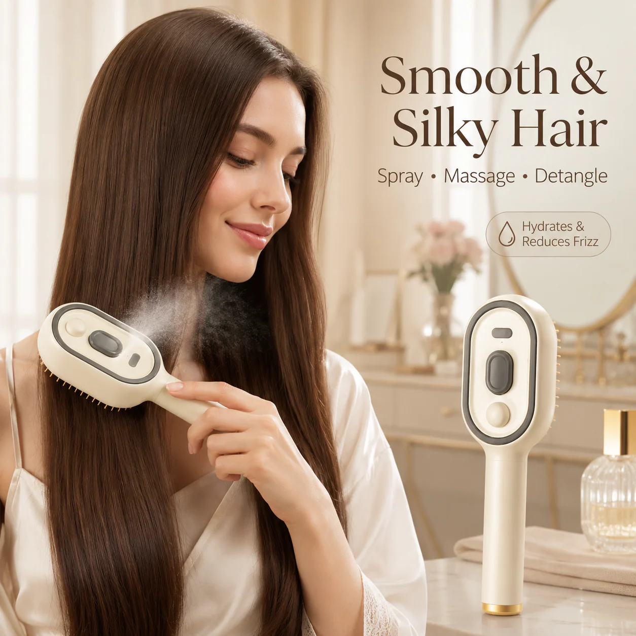 🪮Last Day 50% OFF🔥Electric Spray Air Cushion Massage Comb - Finds🔥